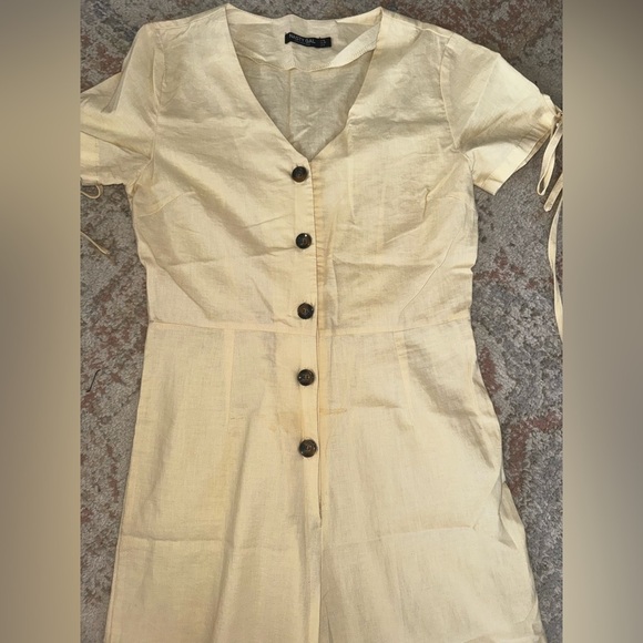 🌼Nasty Gal linen jumpsuit - Picture 6 of 7